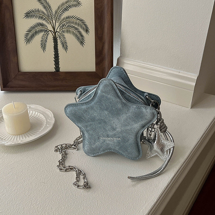 Star-Shaped Mini Crossbody Bag