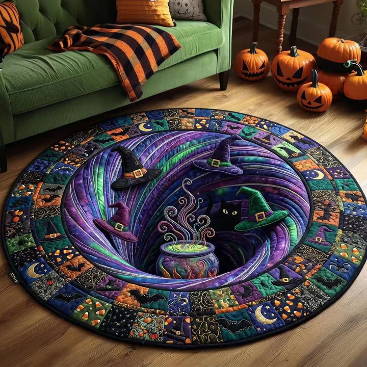 3D Pumpkin Themed Area Rug
