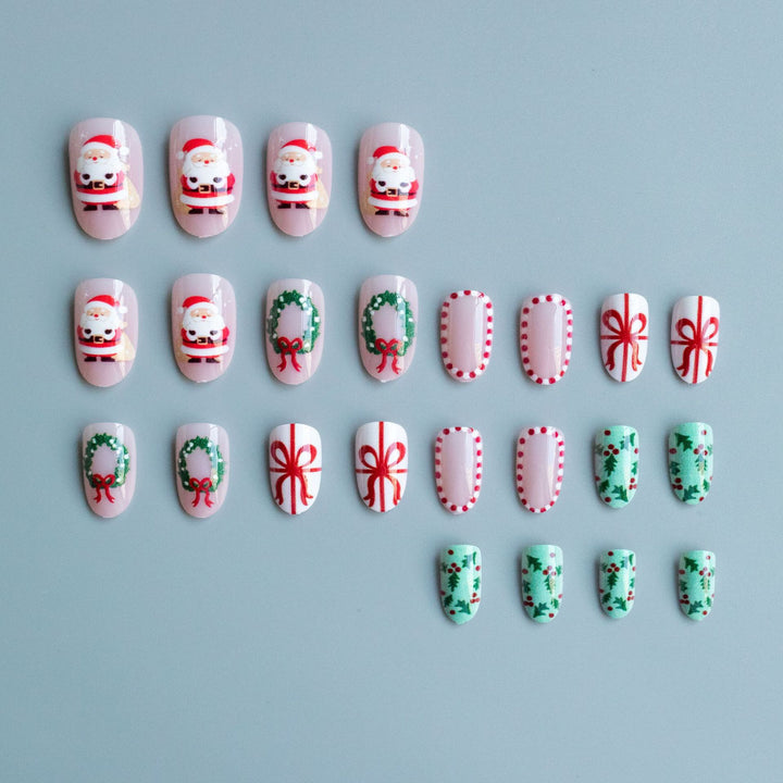 Holiday-Themed Nail Art
