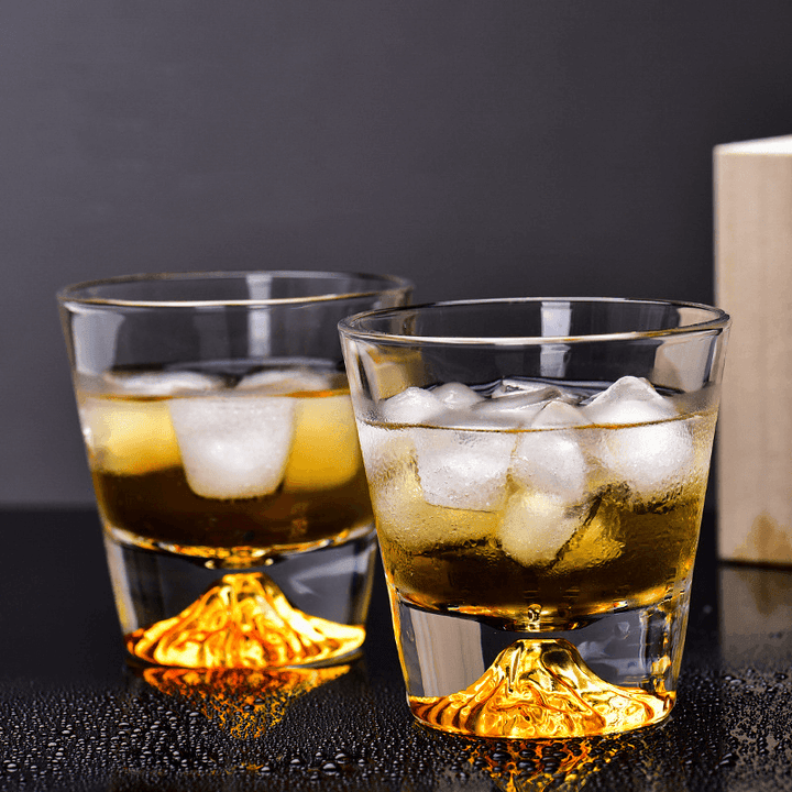 Japanese Mount Fuji Whisky Glass Sets | Stornfield