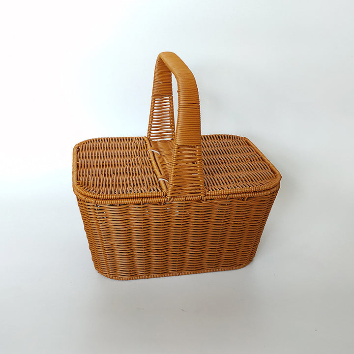 Elegant Woven Picnic Basket Stornfield