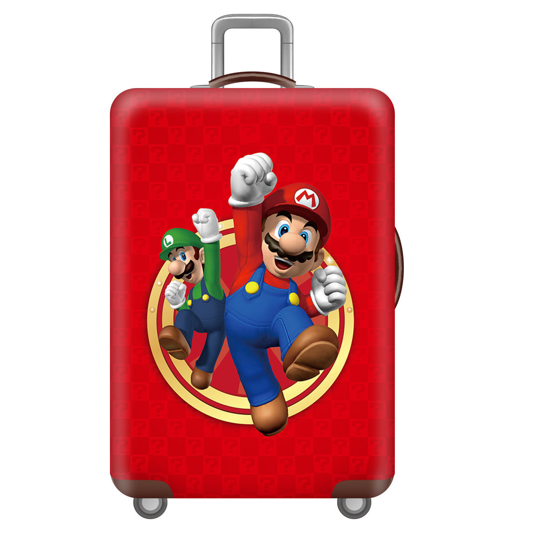 Unisex children's suitcase with reinforced hard shell, telescopic handle and Kuromi motif Stornfield