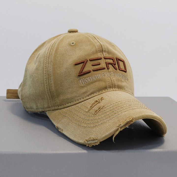 Men's Distressed Cotton Baseball Cap Stornfield 1784270076