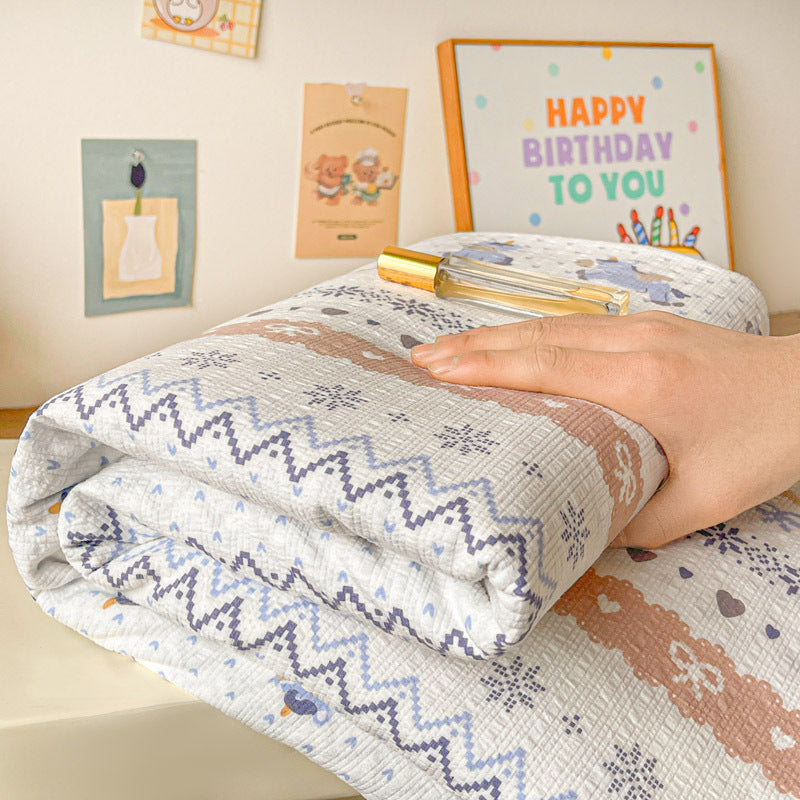 Reversible Playful Baby Quilt