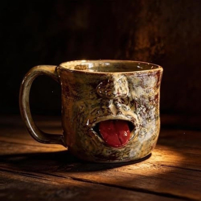 Funny coffee mug in face design Stornfield