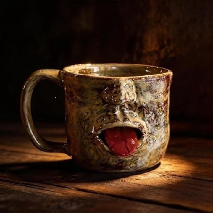 Funny coffee mug in face design Stornfield