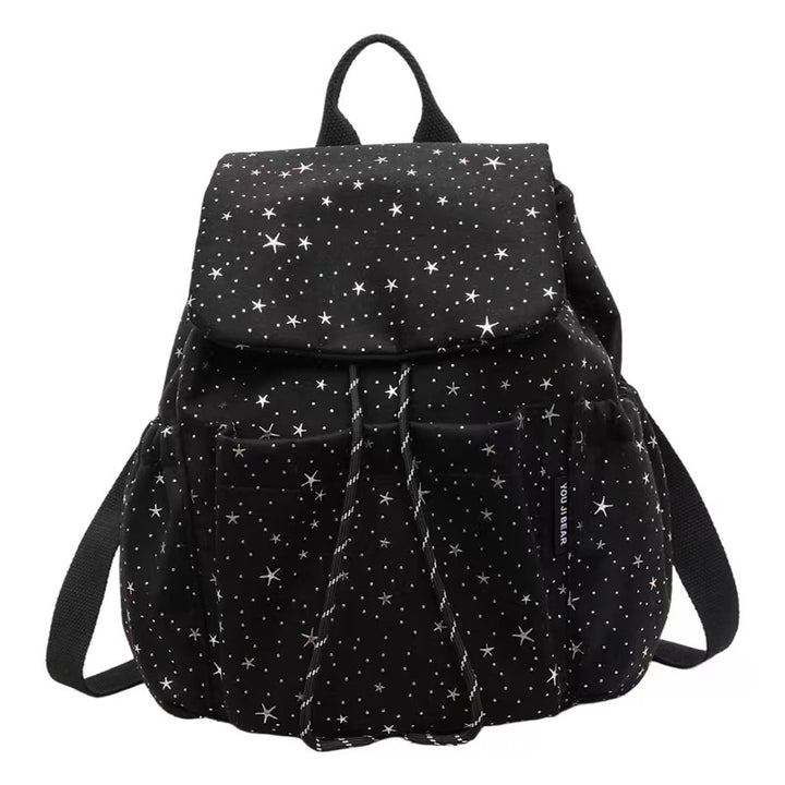 Starry Print Casual Backpack Stornfield