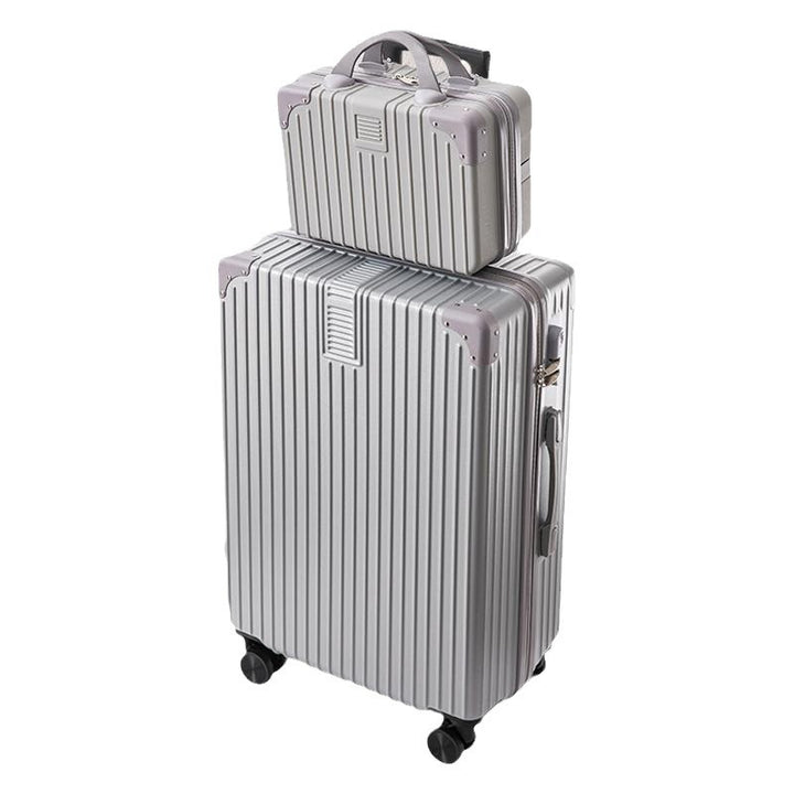 Unisex Textured Multi-Functional Hard-Shell Luggage Stornfield
