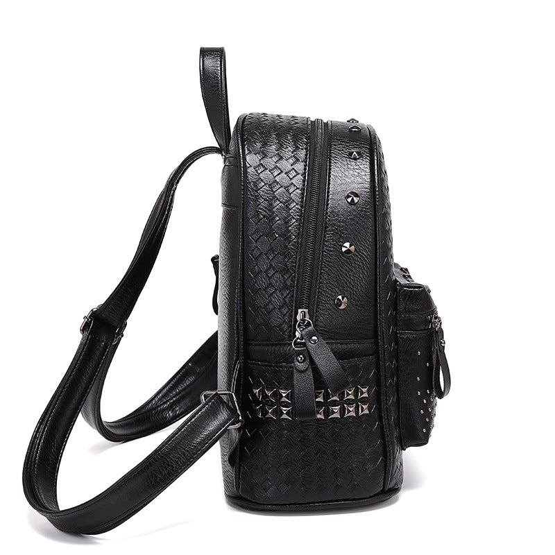 Studded Leather Backpack Stornfield