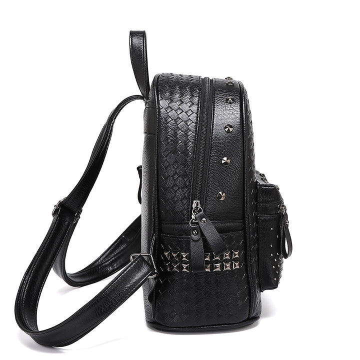 Studded Leather Backpack Stornfield