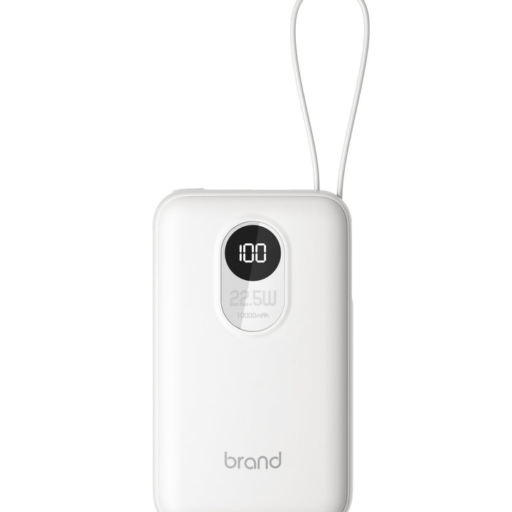 Portable Power Bank with Digital Charge Indicator and Intelligent Charging Port Stornfield