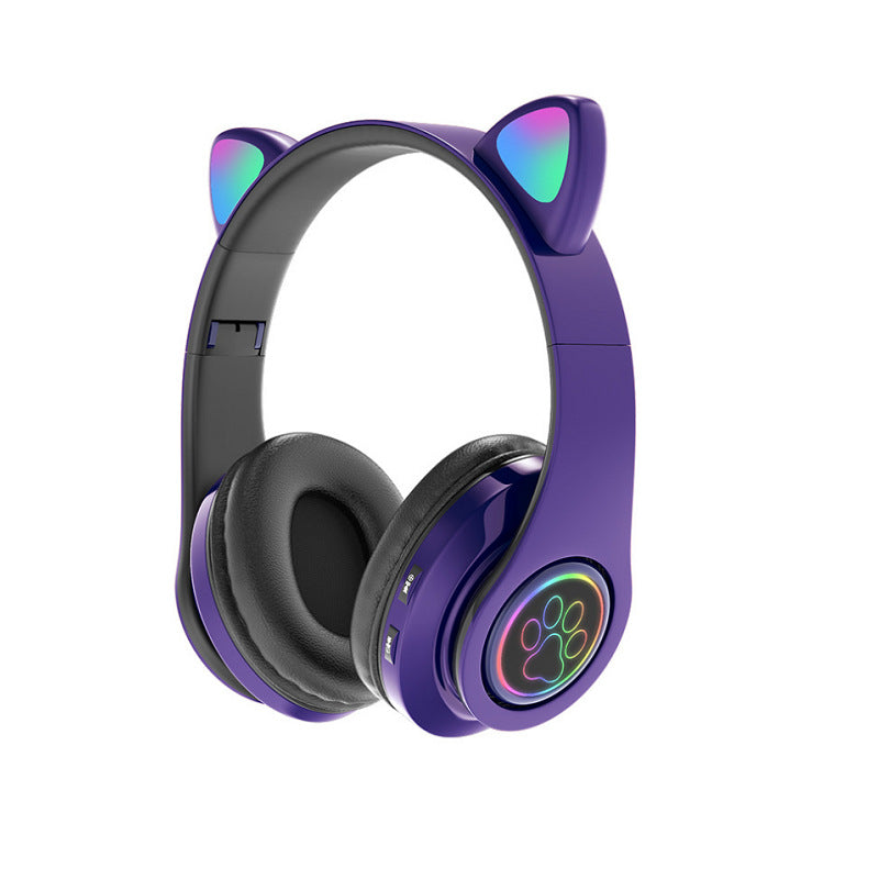 Wireless Over-Ear Headphones with Rgb Light Effects Stornfield