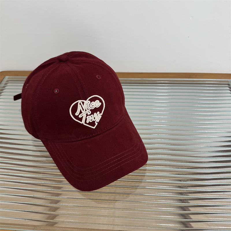Women's Embroidered Heart-Detail Baseball Cap Stornfield