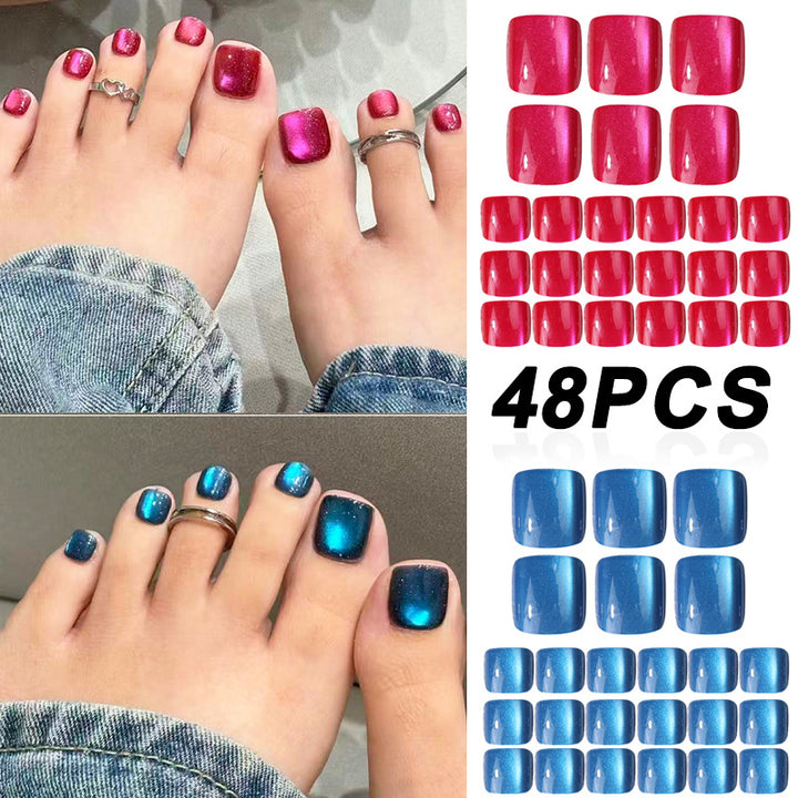 French Tip Press-On Nail Set Stornfield