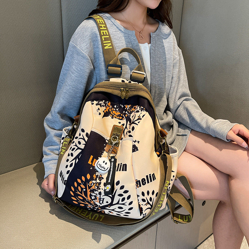 Artistic Multi-Pocket Sling Backpack Stornfield