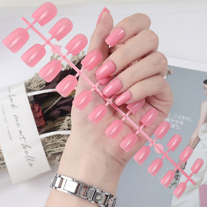 Natural Glossy Press-On Nail Tips Stornfield