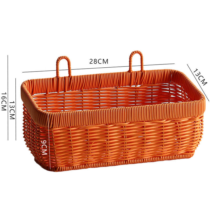 Handwoven Multi-Compartment Storage Basket Stornfield