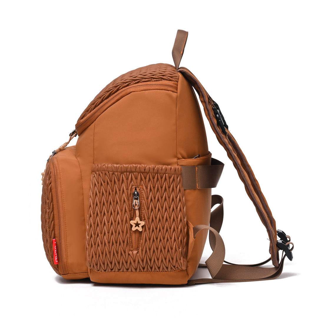 Textured Multi-Pocket Backpack Stornfield