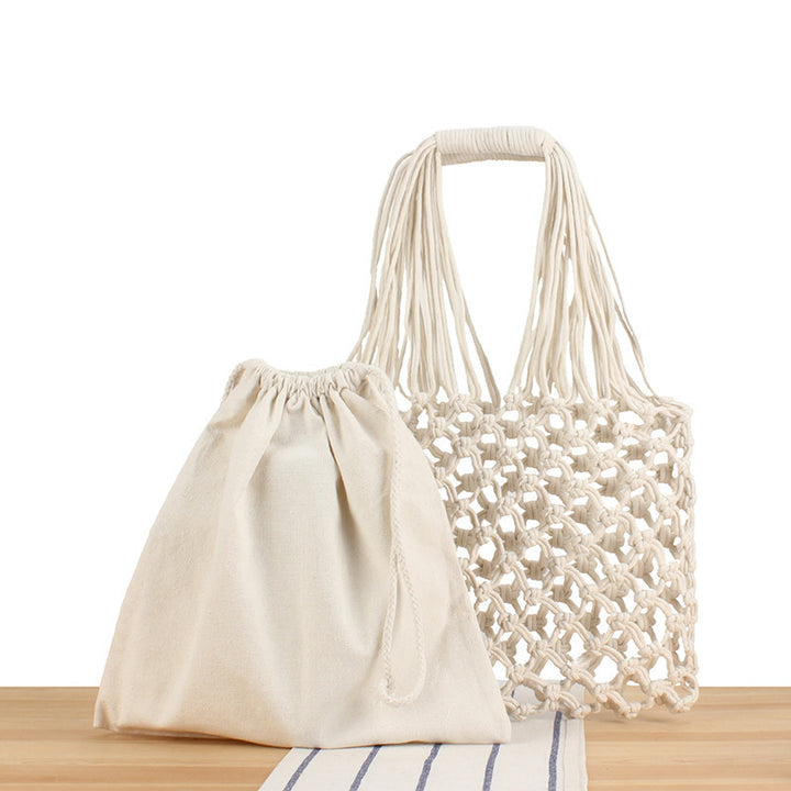 Sustainable Shoulder Bag with Practical Drawstring Opening Stornfield