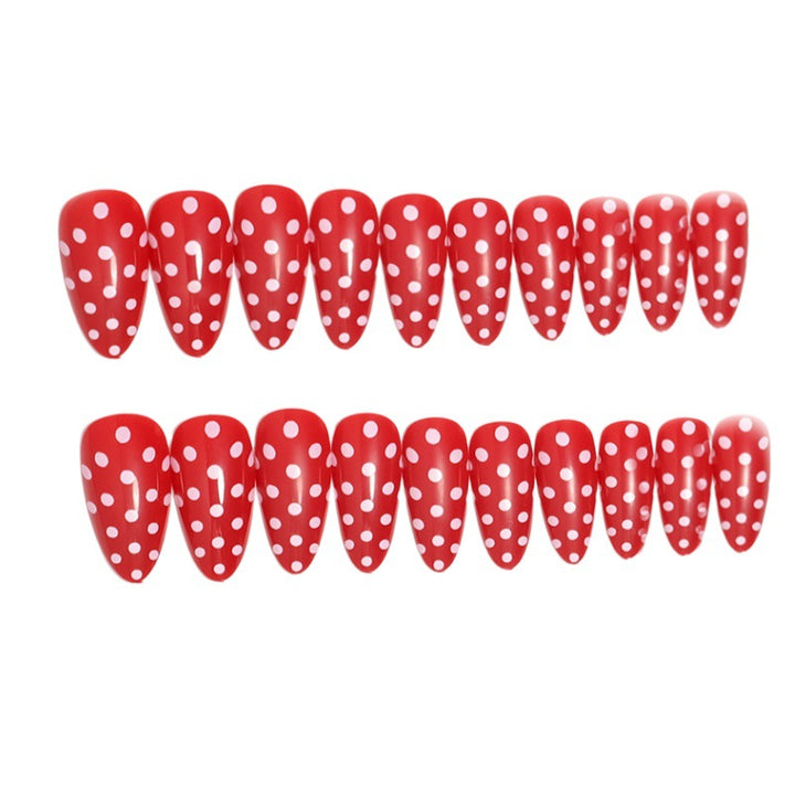 Premium Polka Dot Press-On Nail Set Stornfield