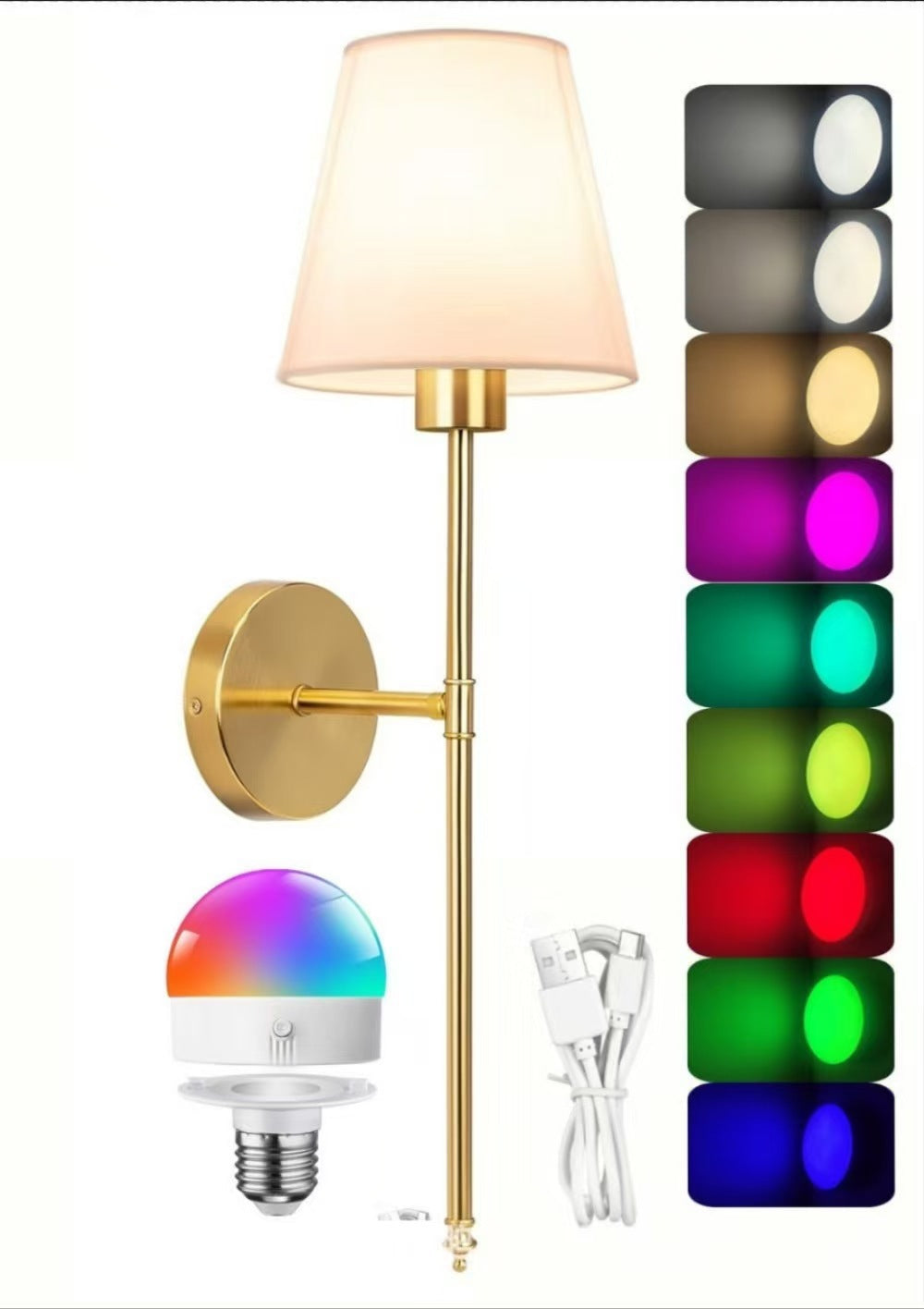 Adjustable Decorative Wall Sconce