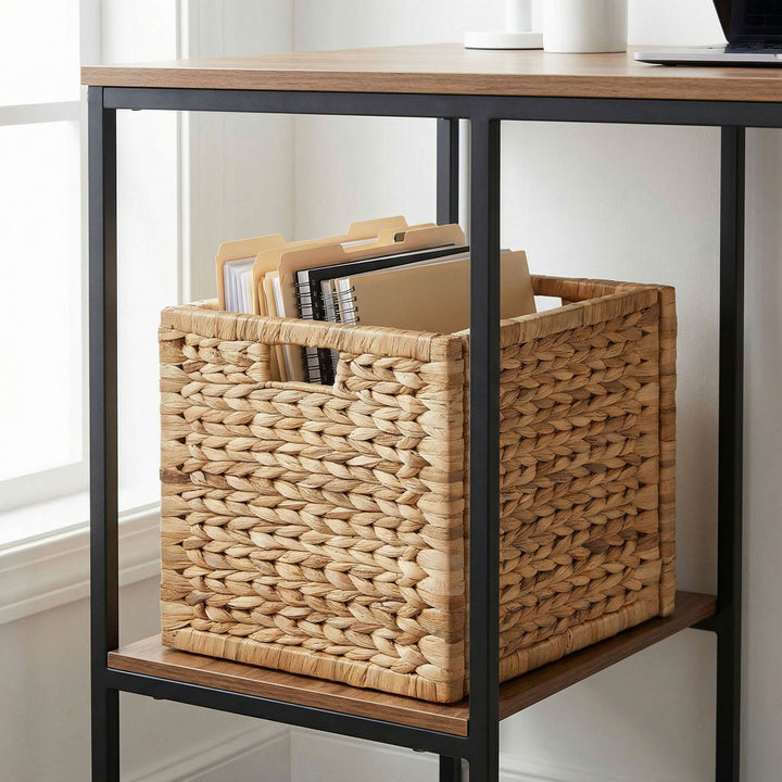 Practical storage basket made of braided material Stornfield