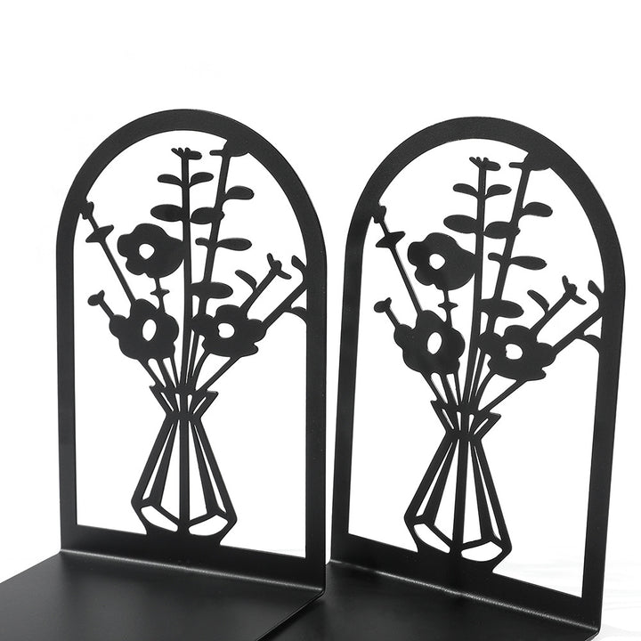 Floral Design Bookends
