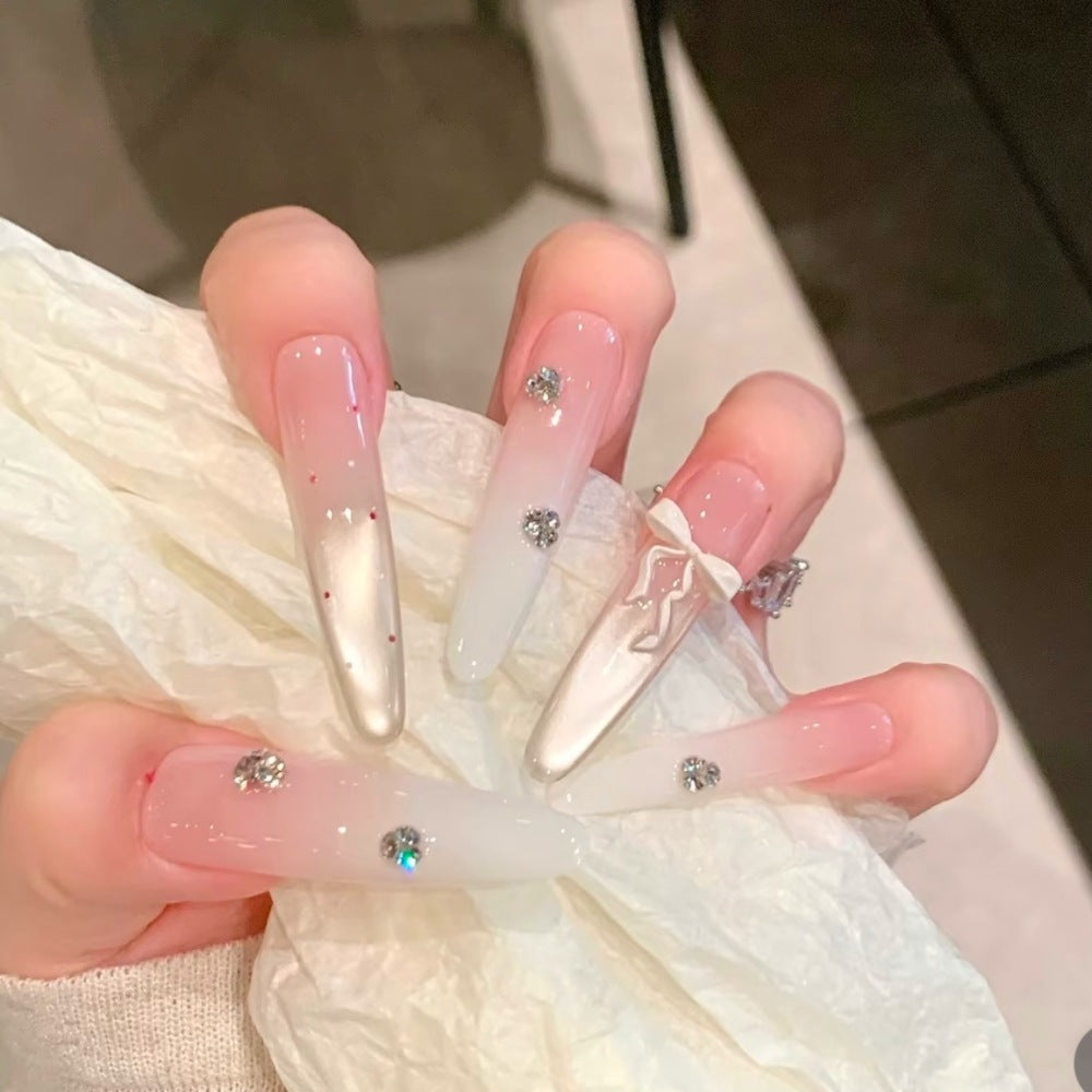 Decorative Press-On Nail Design Stornfield