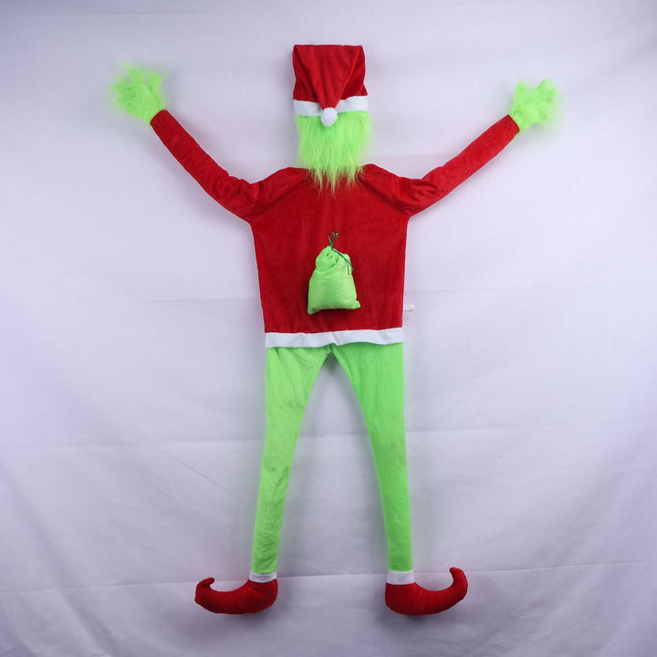 Funny Christmas stocking with Grinch design