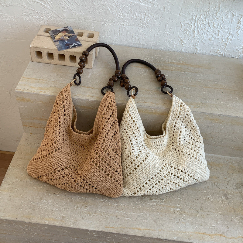 Handmade chunky knit bag Stornfield