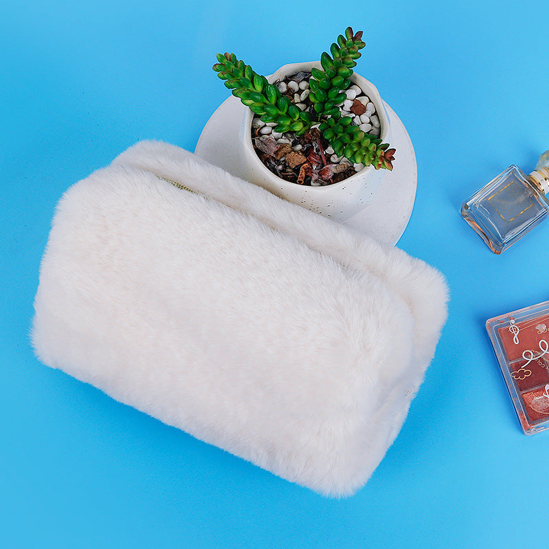 Plush Cosmetic Organizer