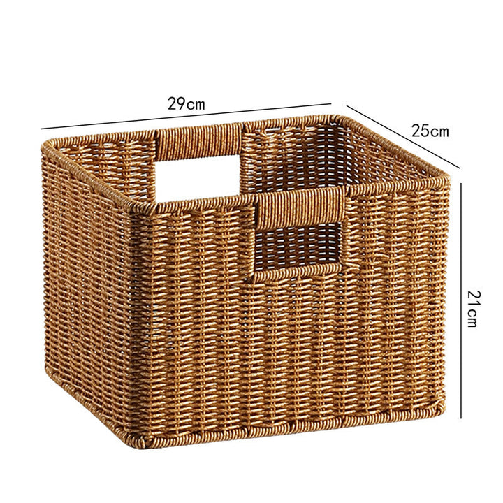 Handcrafted Wicker Storage Tray Stornfield