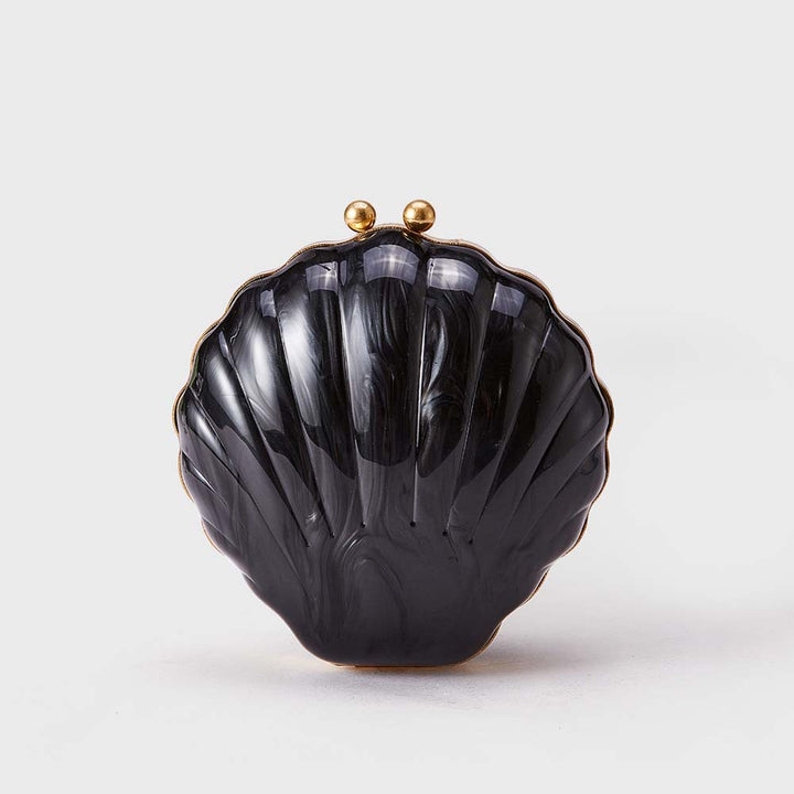 Artistic Shell-Shape Clutch