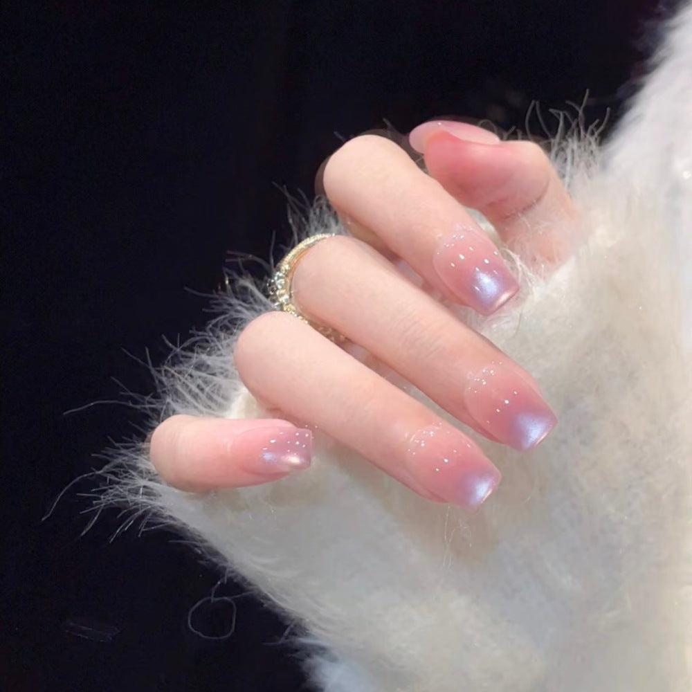 Artificial nails with elegant ombre effect Stornfield