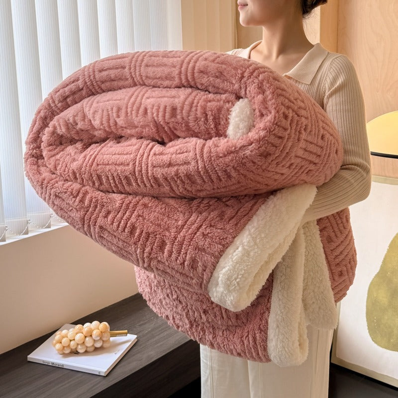 Luxurious Fleece Throw Blanket