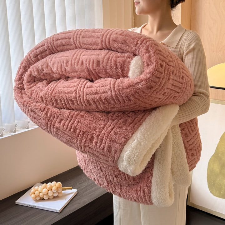 Luxurious Fleece Throw Blanket
