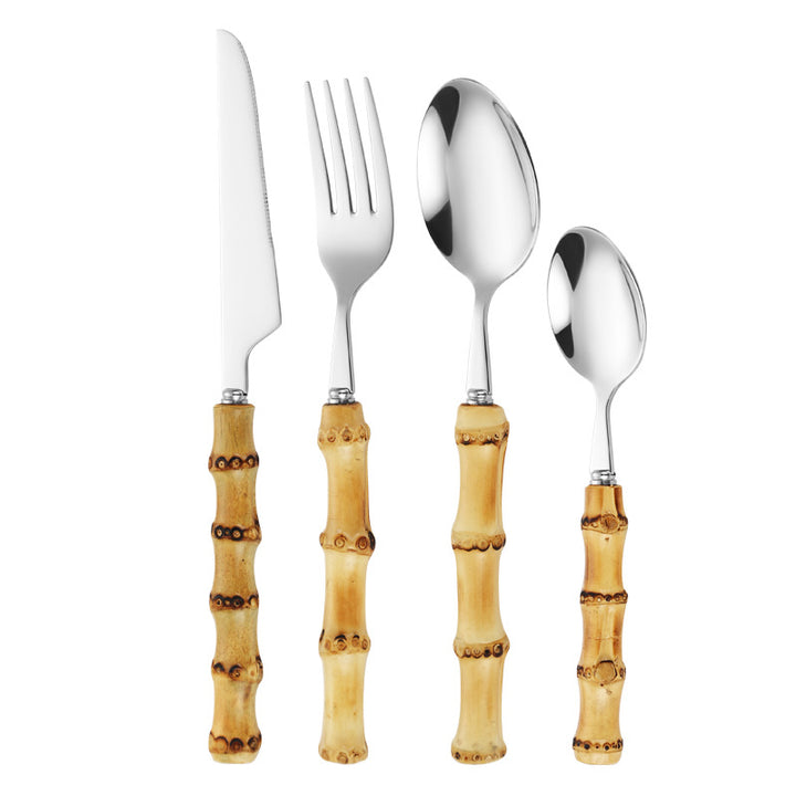 Bamboo Handle Salad Fork Stornfield