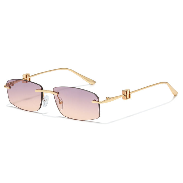 Avant-Garde Minimalist Rectangle Sunglasses Stornfield