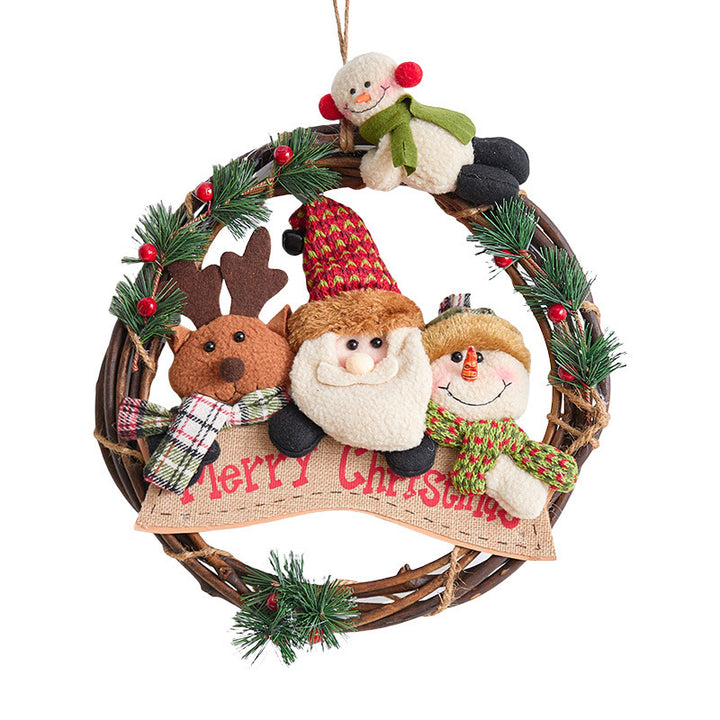 Christmas wreath with lights Stornfield