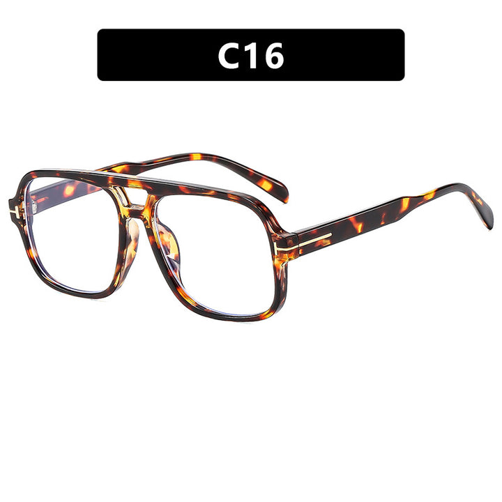 Ladies square designer glasses with delicate frame and modern plastic material Stornfield