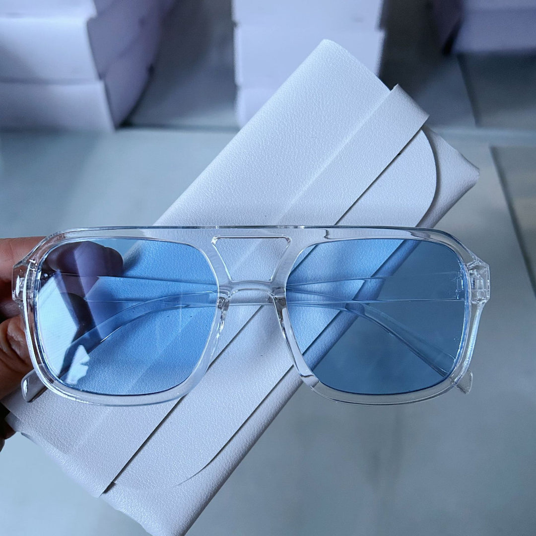 Wide Square Frame Sunglasses Stornfield