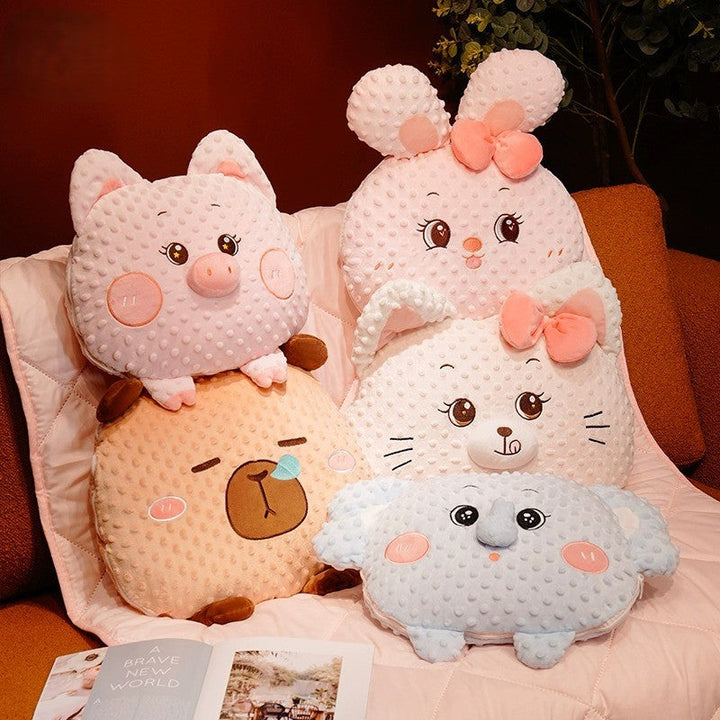 Cuddle Ready Cute Cartoon Pillow Stornfieldanket | Stornfield