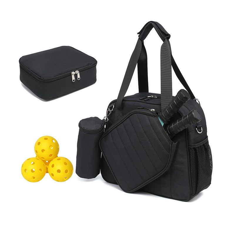 Multifunctional pickleball sports bag with insulated compartment and accessories Stornfield