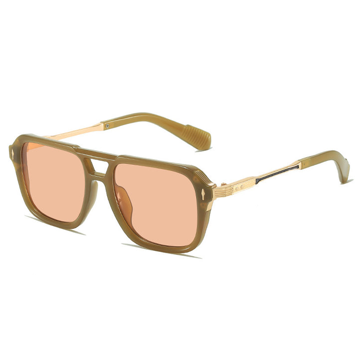 Bold Geometric Frame Sunglasses Stornfield