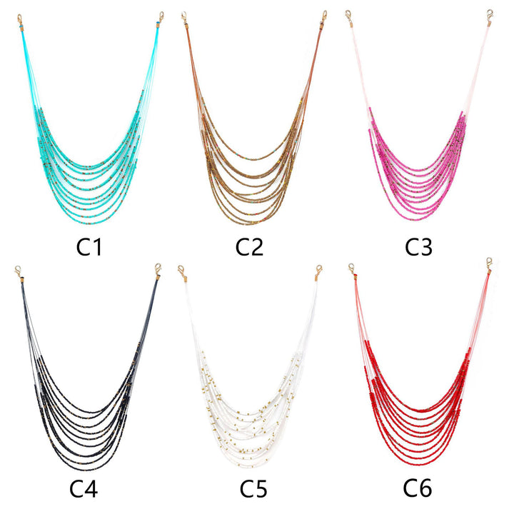 Multilayered Beaded Necklace Stornfield