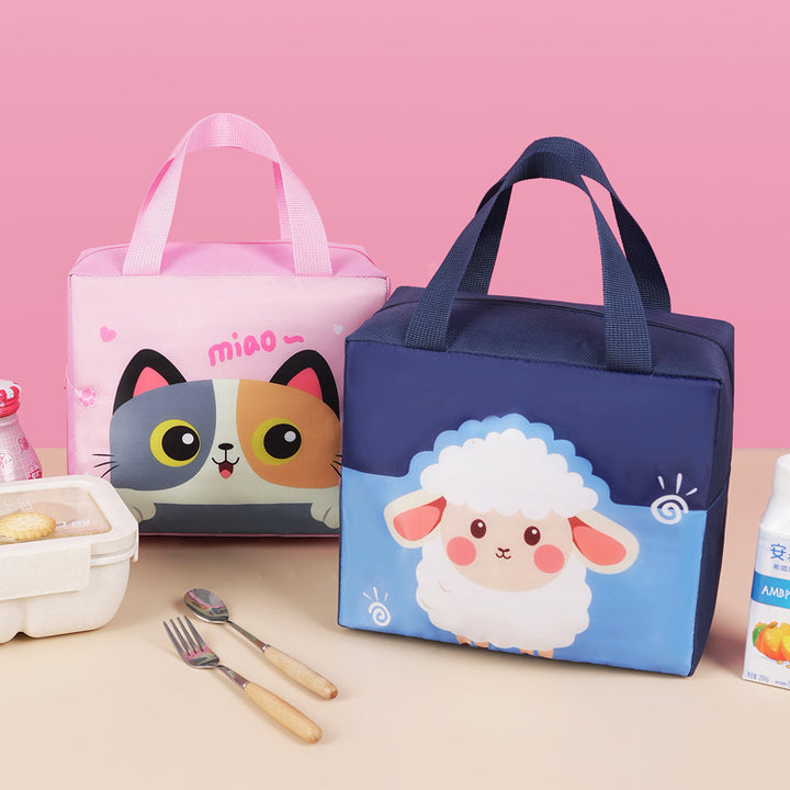 Adorable Sheep-Themed Insulated Lunch Bag Stornfield