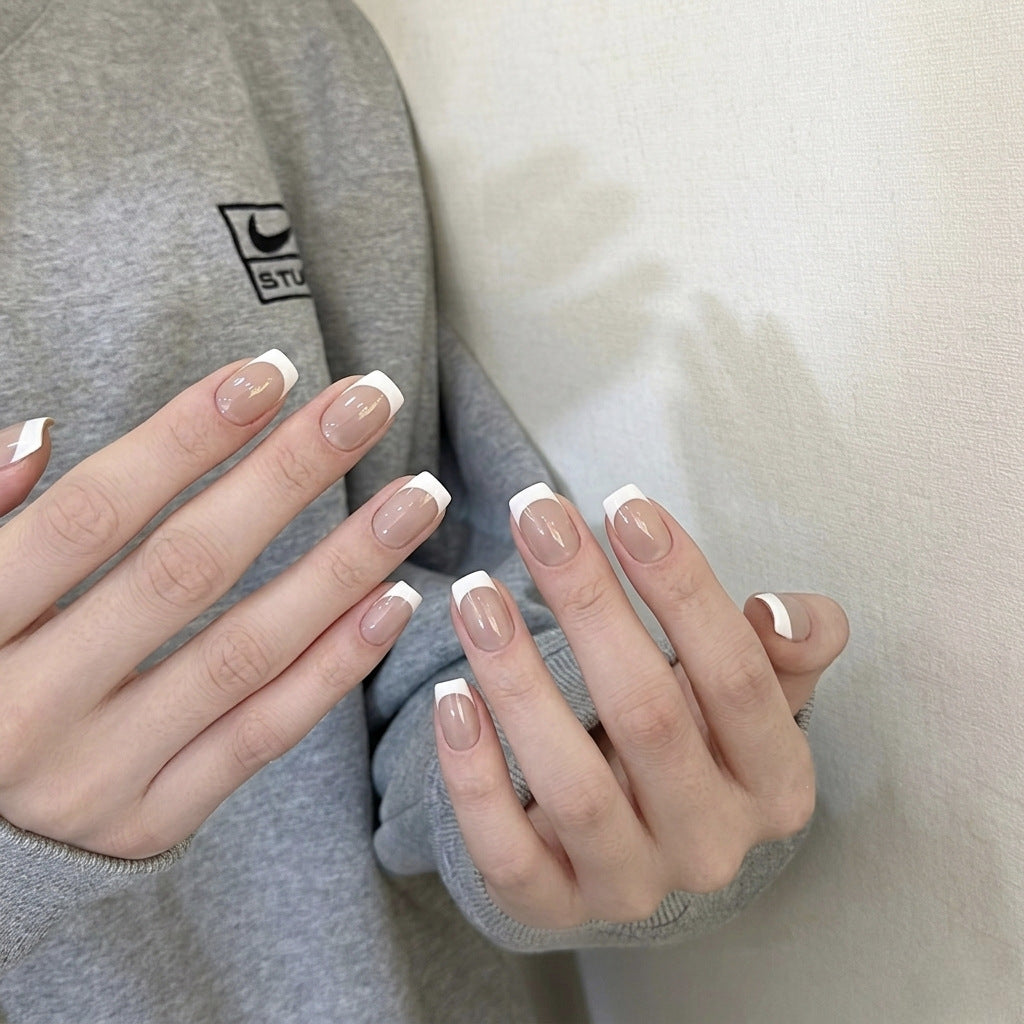 French Tip Press-On Nails