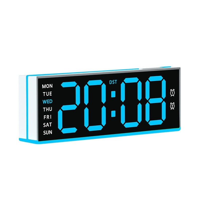Digital alarm clock with large LED display and dual alarm function Stornfield