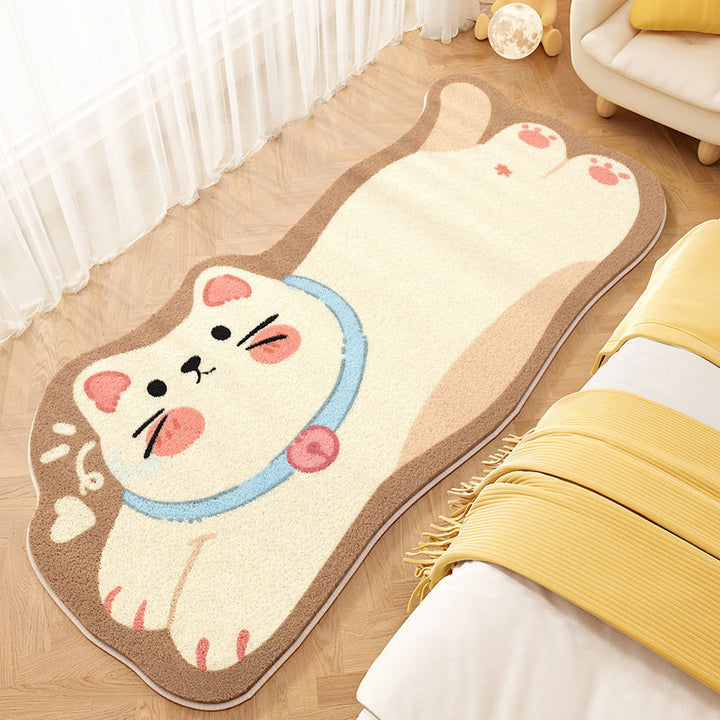 Playful Cat-Themed Area Rug