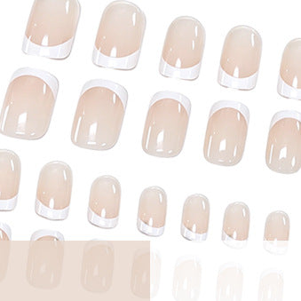 French Tip Acrylic Nail Enhancements Stornfield